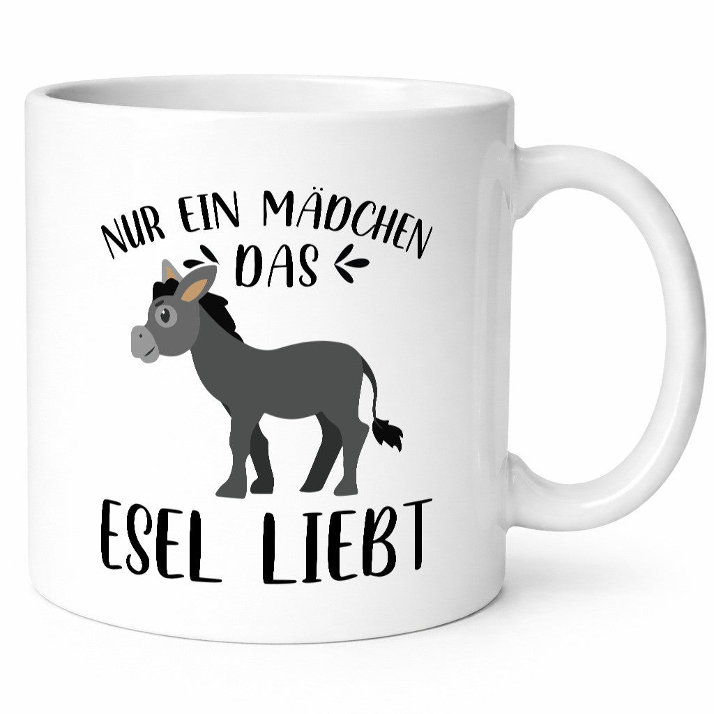 Nur ein Mädchen das Esel Lieb | Tiere Liebhaber Geschenkidee Tierliebhaber