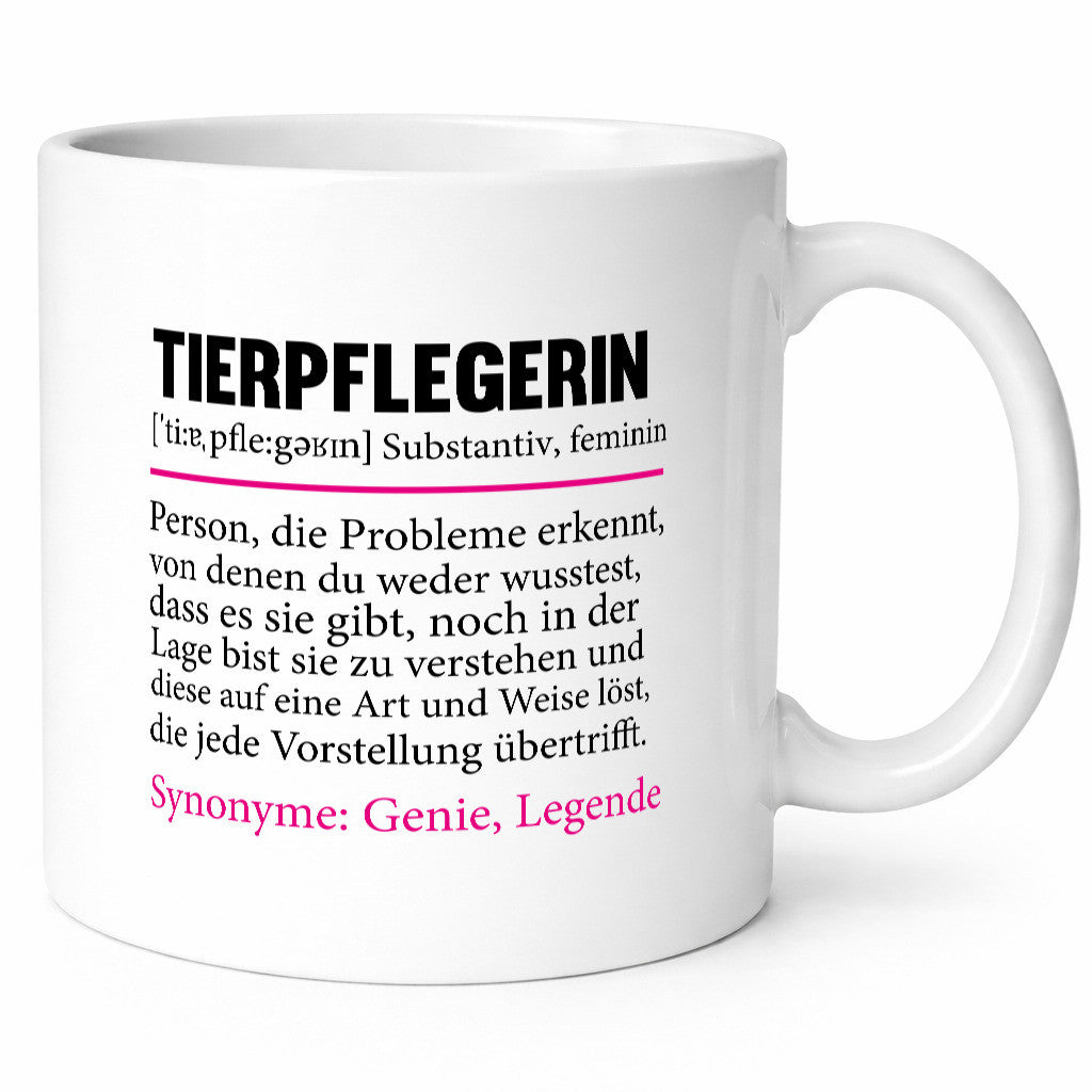 Tierpflegerin | Pflegeberuf Tierheim Spruch Beruf lustiger Geschenk Arbeit