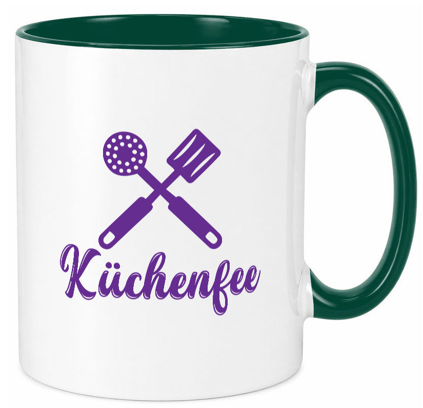 Küchenfee | Mama kocht am besten Muttertag Geschenkidee Familie Humor Tasse