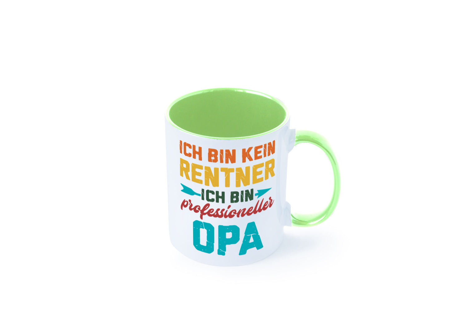 Ich bin Professioneller Opa | Rentner Großvater Geschenkidee Familie Humor Tasse