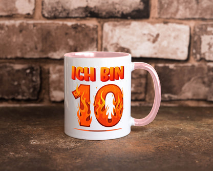10. Geburtstag | 10 Jahre Drache lustiger Spruch Geschenk Geschenkidee Tasse