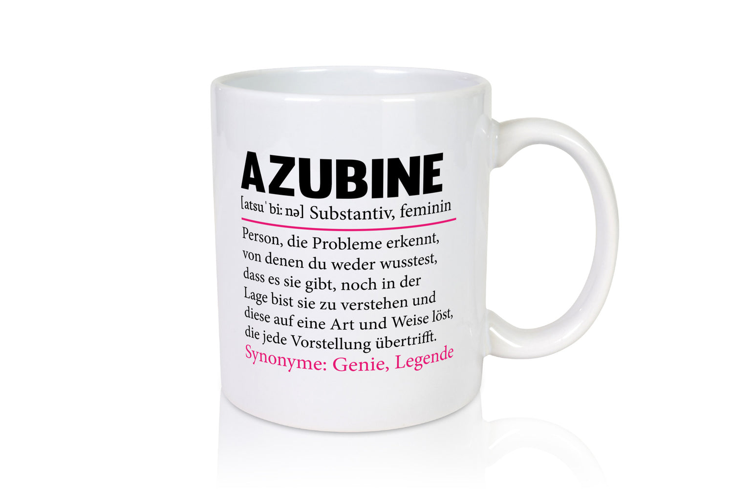 Azubine | Beruf Ausbildung Lehre Lehrling lustig Arbeit Kollegen Büro Geschenk
