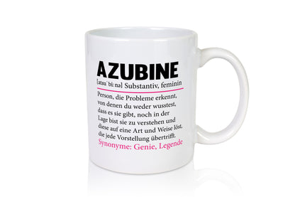 Azubine | Beruf Ausbildung Lehre Lehrling lustig Arbeit Kollegen Büro Geschenk
