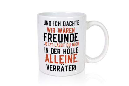 Lässt mich in der Hölle alleine | Jobwechsel Verräter lustig Arbeit Kollegen