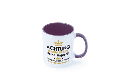 Seine Majestät Versicherungskaufmann | Kaufmann Geschenkidee Humor Tasse
