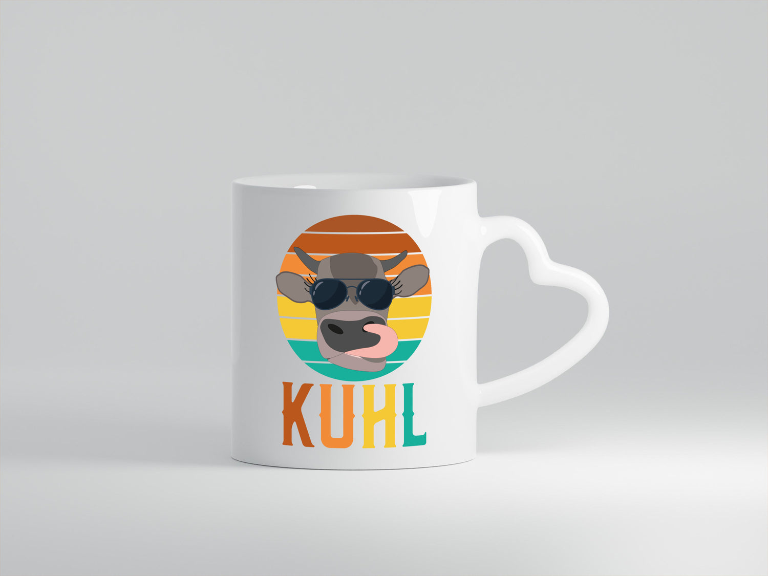 Kuhl | Kuh mit Sonnenbrille Stier Bauernhof Landwirt lustiger Spruch Geschenk