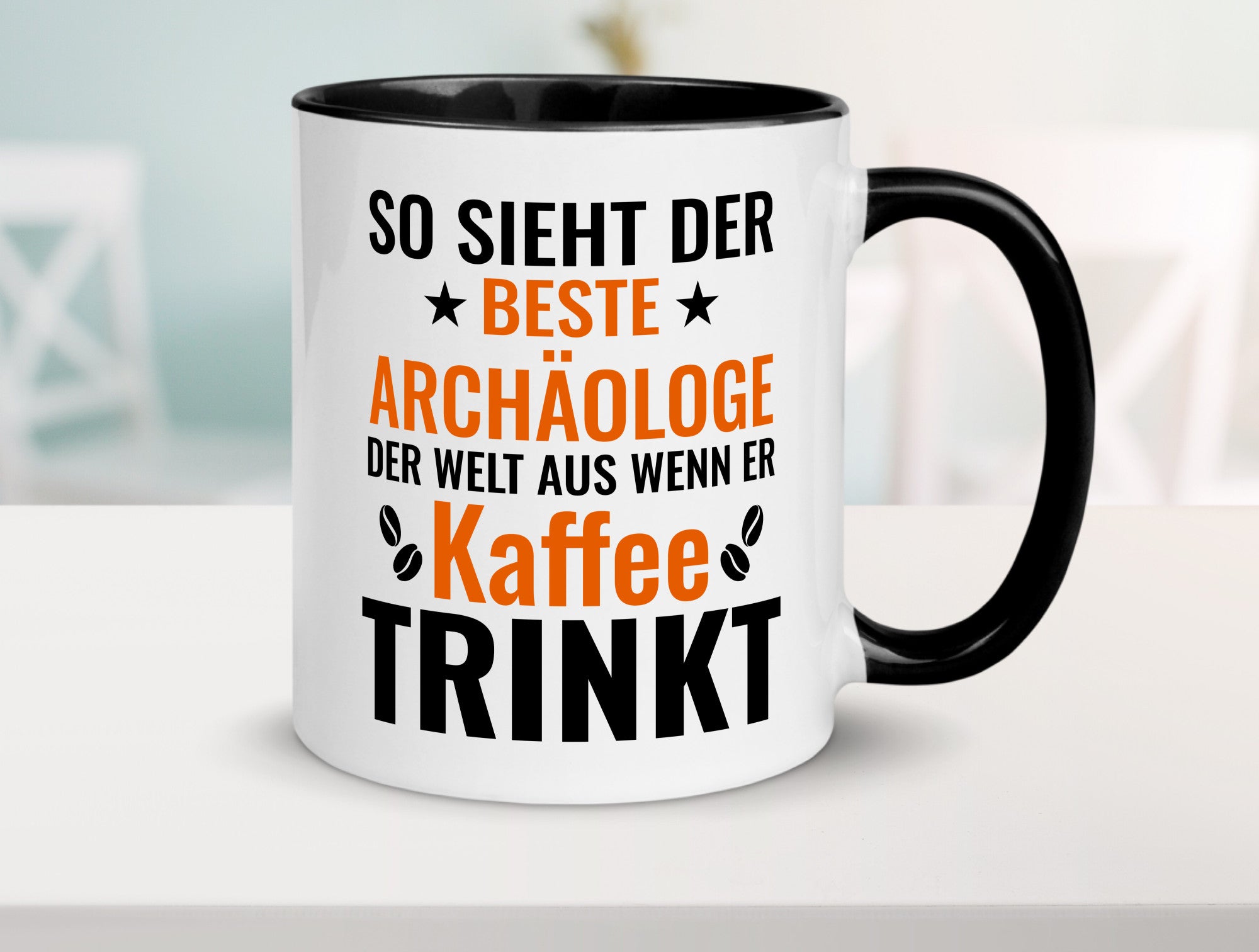Kaffee trinkt: Archäologe | Archäologie Forscher lustig Humor Geschenkidee
