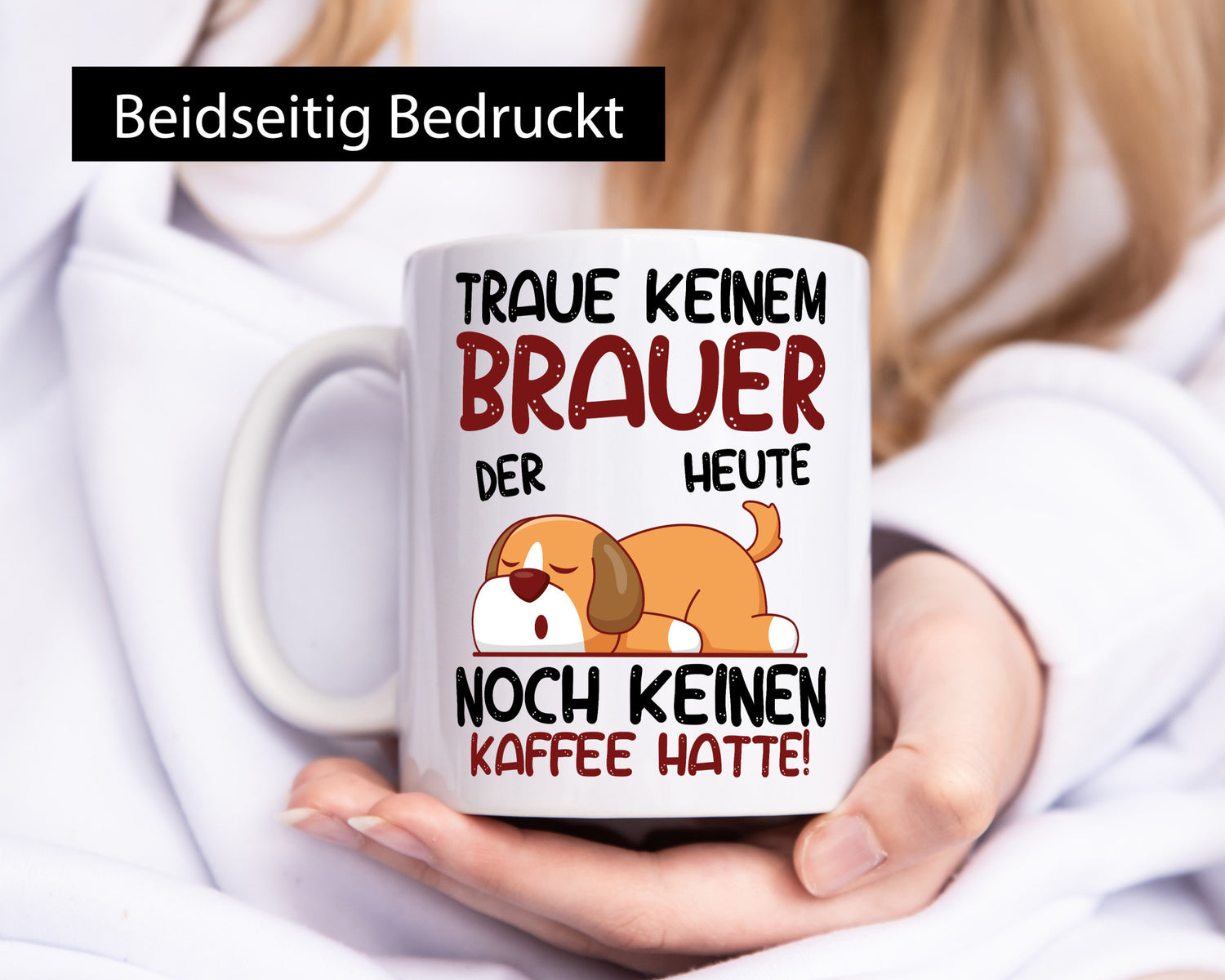 Traue keinem Brauer | Bier Brauerei lustig Humor Geschenkidee Geschenk Tasse
