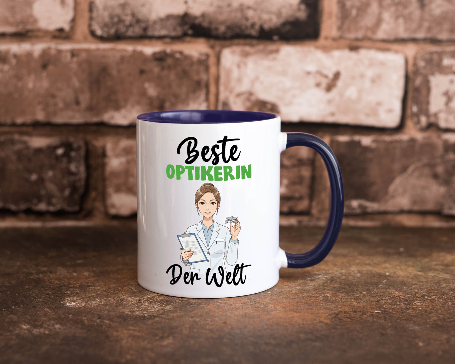 Beste Optikerin | Augenoptik v2 Geschenk Humor Geschenkidee lustiger Spruch