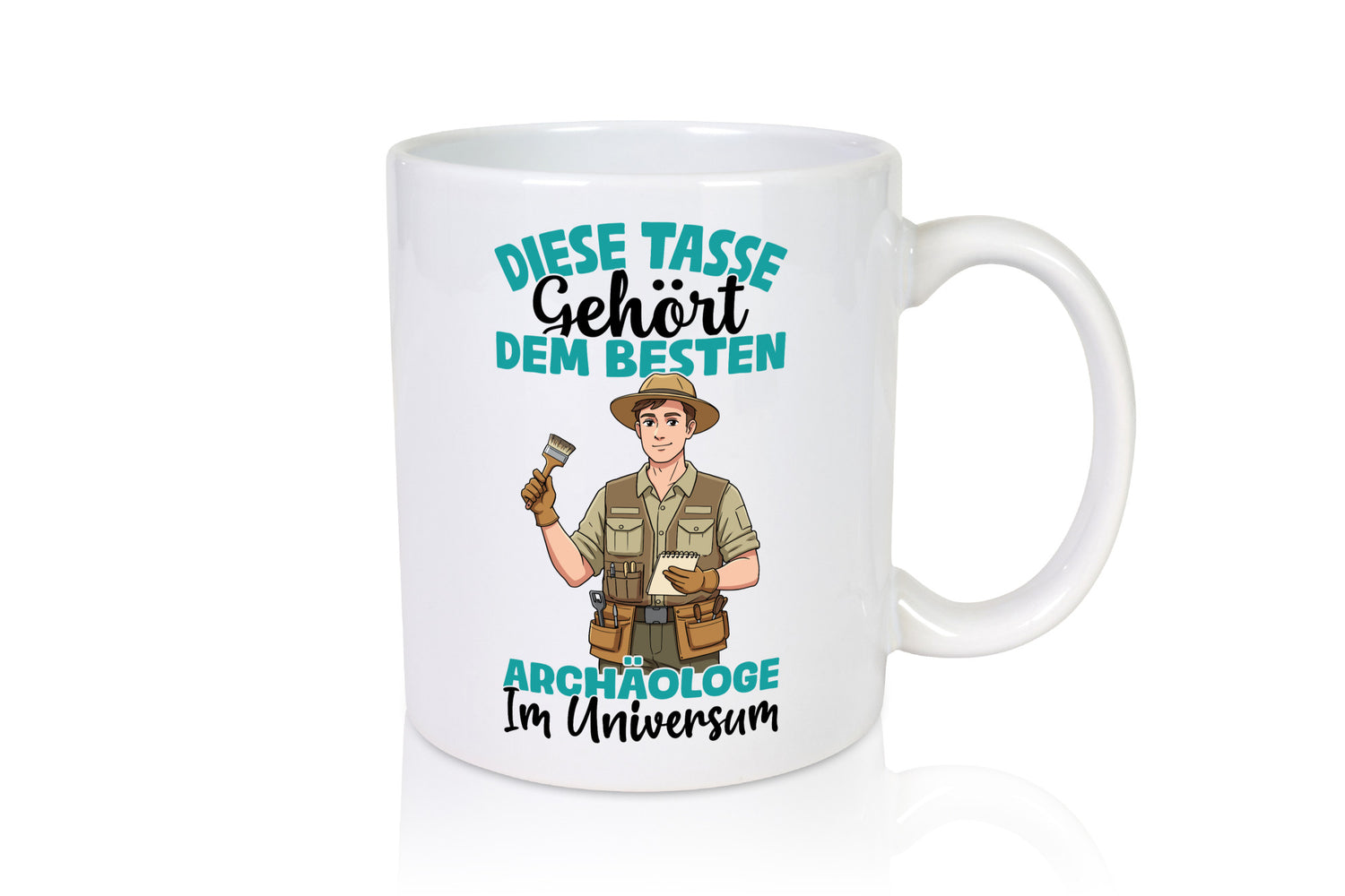 Im Universum: Archäologe | Archäologie Forscher lustig Humor Geschenkidee