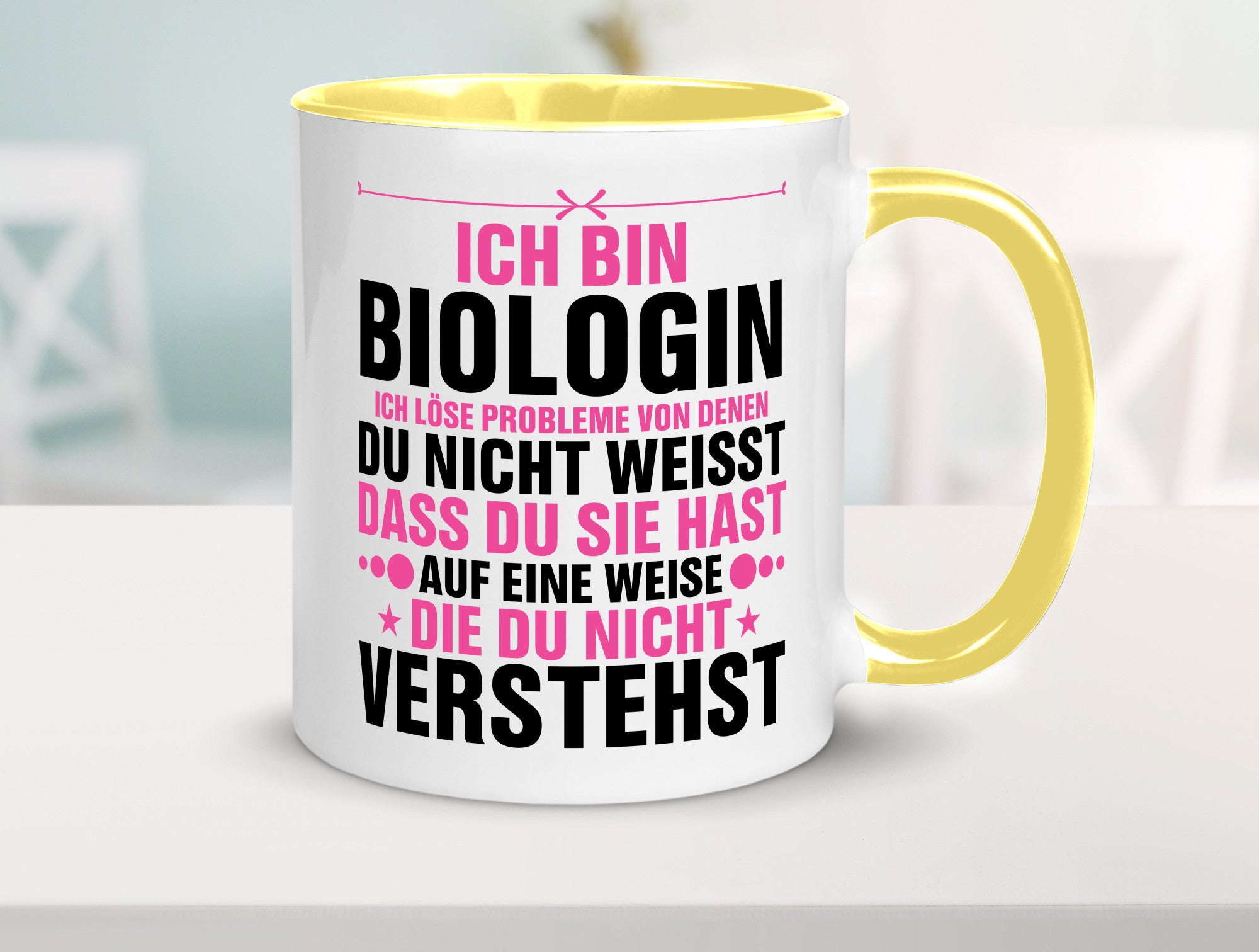 Löse Probleme: Biologin | Biologie Naturforscherin lustig Humor Geschenkidee