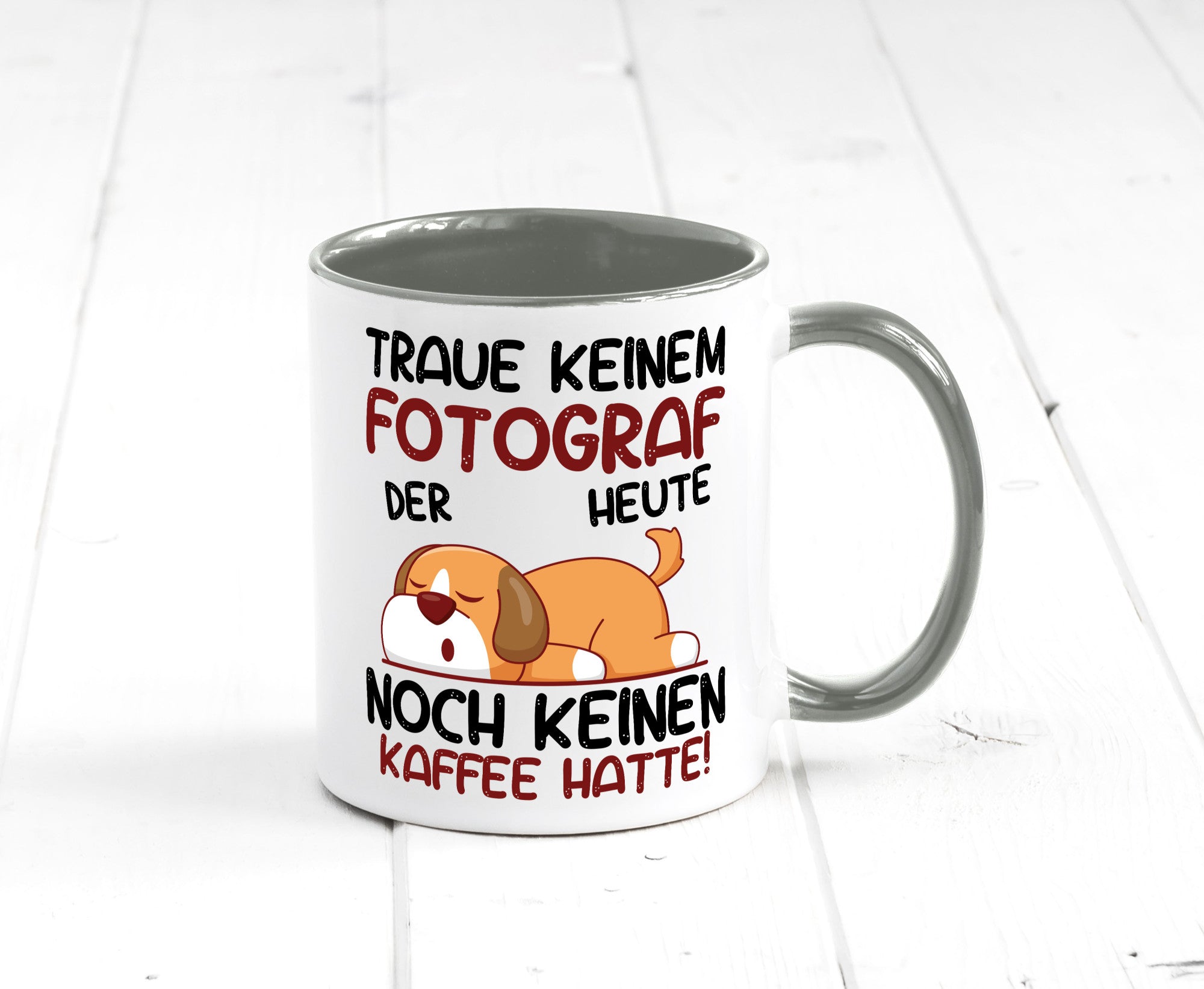 Traue keinem Fotograf | Fotografie Kamera lustiger Spruch Geschenk Humor