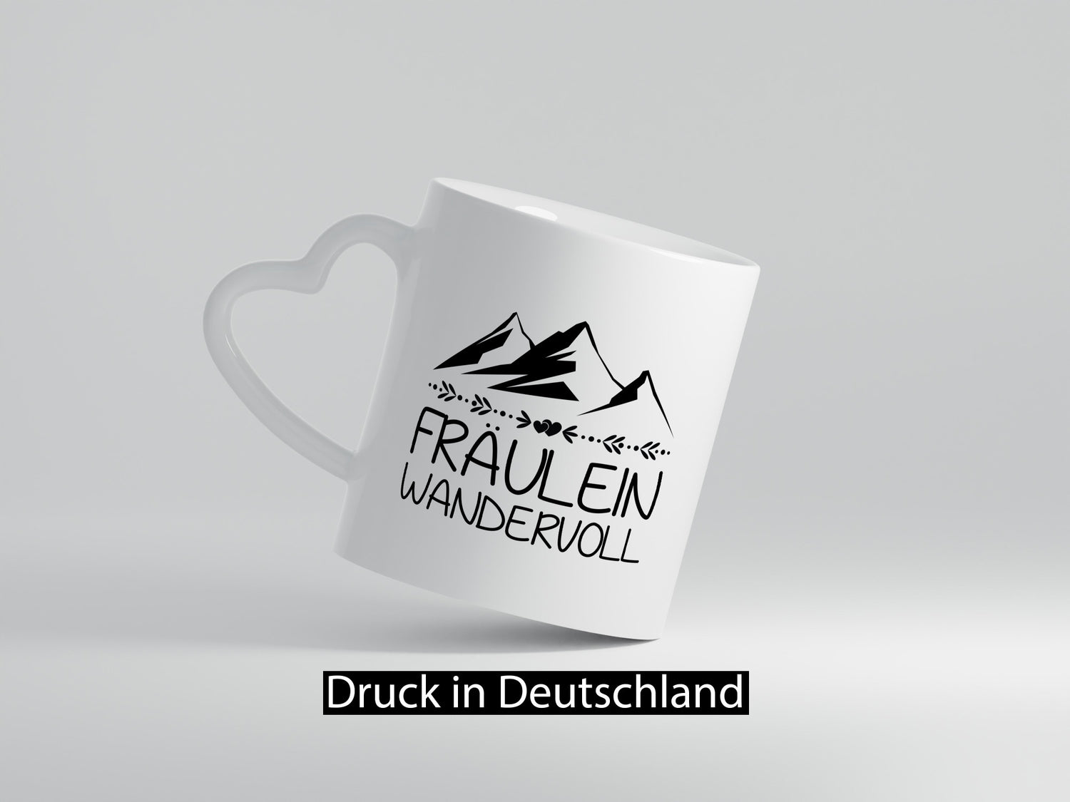 Fräulein Wandervoll | Berge Geschenkidee Humor Tasse