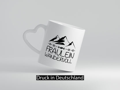 Fräulein Wandervoll | Berge Geschenkidee Humor Tasse