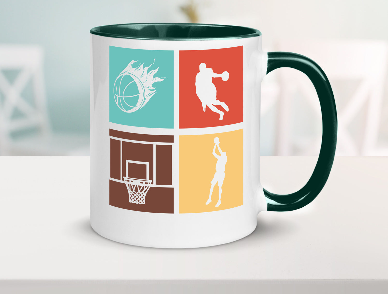 Basketball | Sportfan Slam Dunk Teamplayer NBA Humor Geschenkidee Tasse