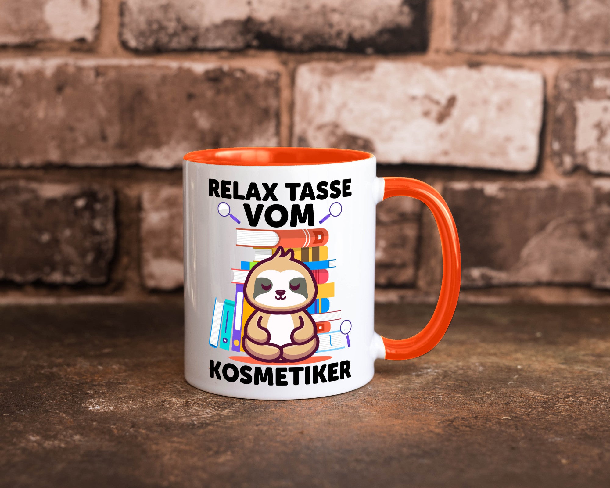 Relax Tasse: Kosmetiker | Kosmetik Stylist lustiger Spruch Geschenk Humor