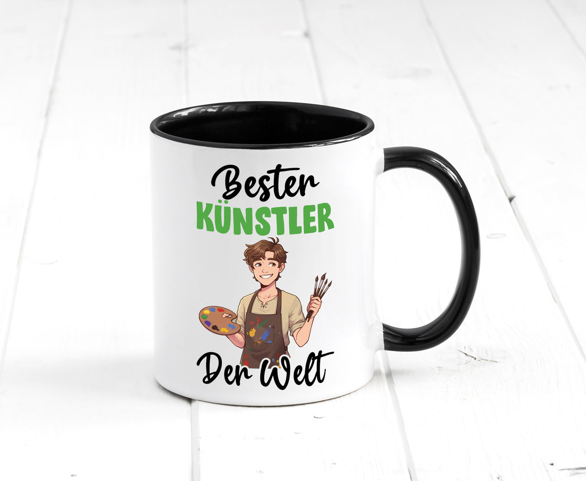 Bester Künstler | Kunst Geschenkidee Humor Tasse
