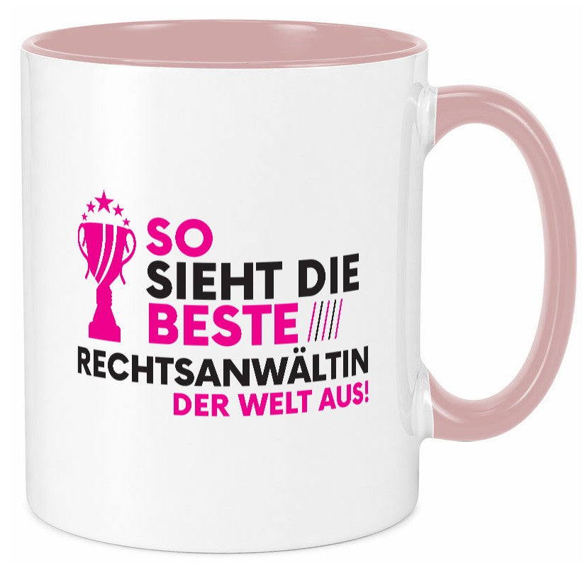 Die Weltbeste Rechtsanwältin | Jurstin Anwältin Humor Geschenkidee Tasse