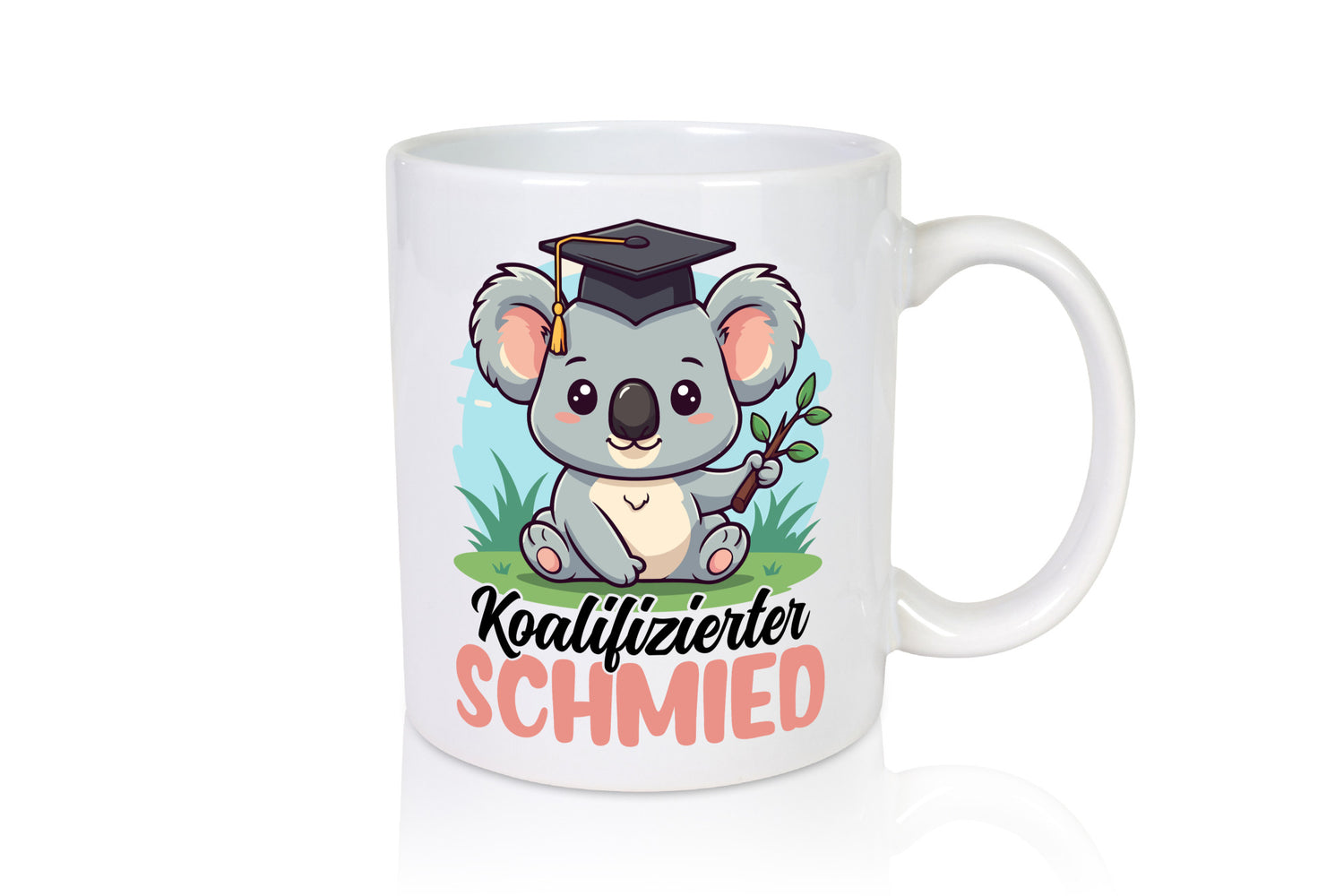 Koalifizierter Schmied | schmieden lustig Humor Geschenkidee Geschenk Tasse