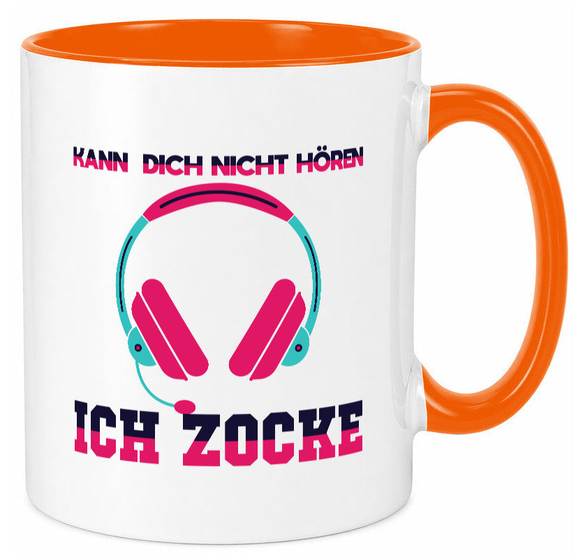 Kann dich nicht hören ich Zocke | Gamer Zocken Zocker Geschenkidee Humor Tasse