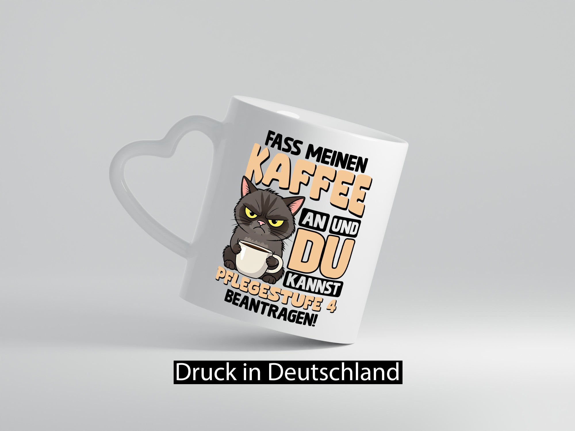 Fass meinen Kaffee an | Pflegestufe 4 Krankenschwester lustiger Spruch Geschenk