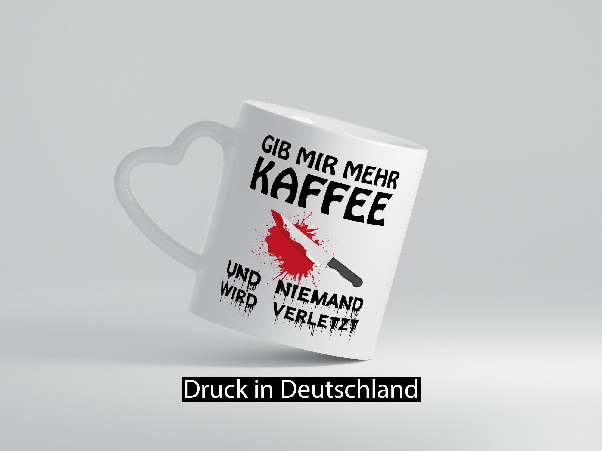 Gib mir mein Kaffee Geschenk Humor Geschenkidee lustiger Spruch Tasse