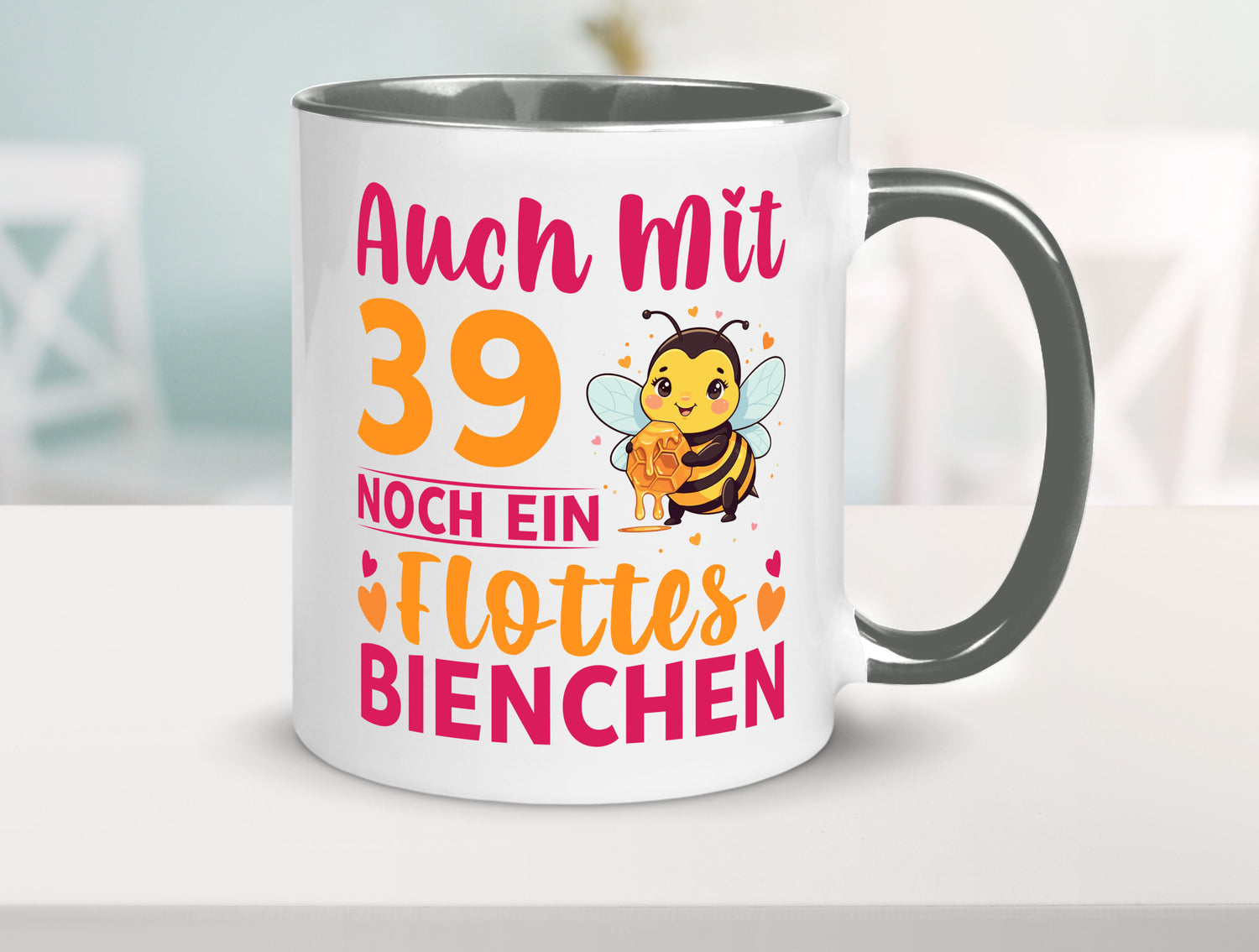 39. Geburtstag | Flottes Bienchen 39 Jahre lustiger Spruch Geschenk