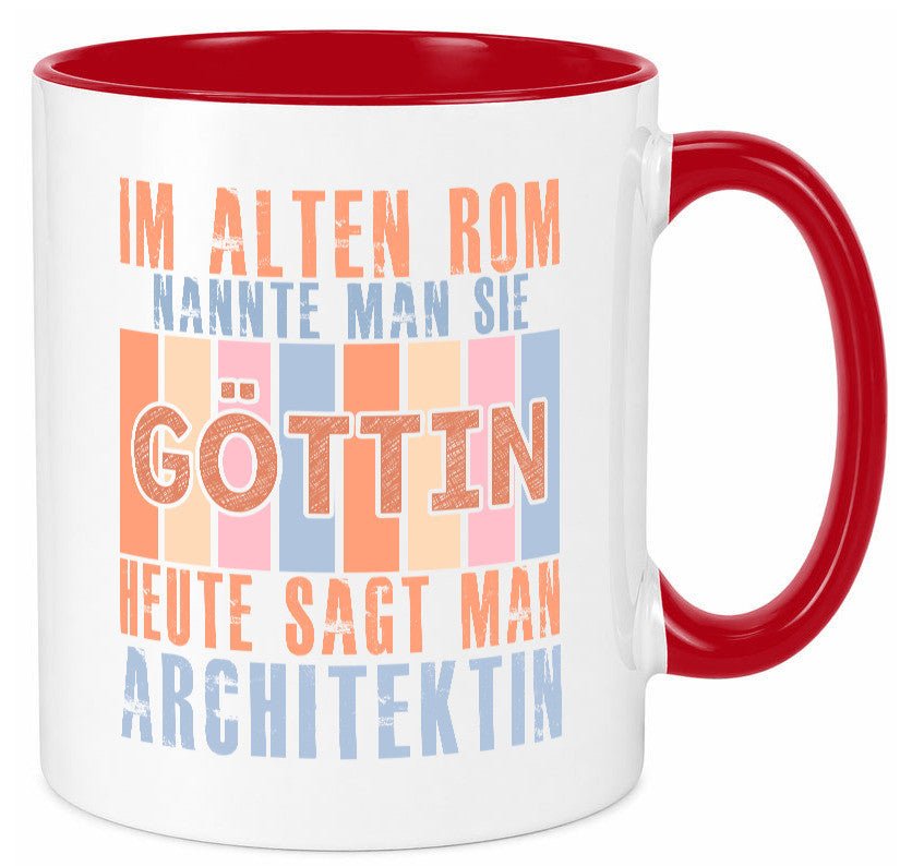 Heute sagt man: Architektin | Architektur Büro lustiger Spruch Geschenk Arbeit