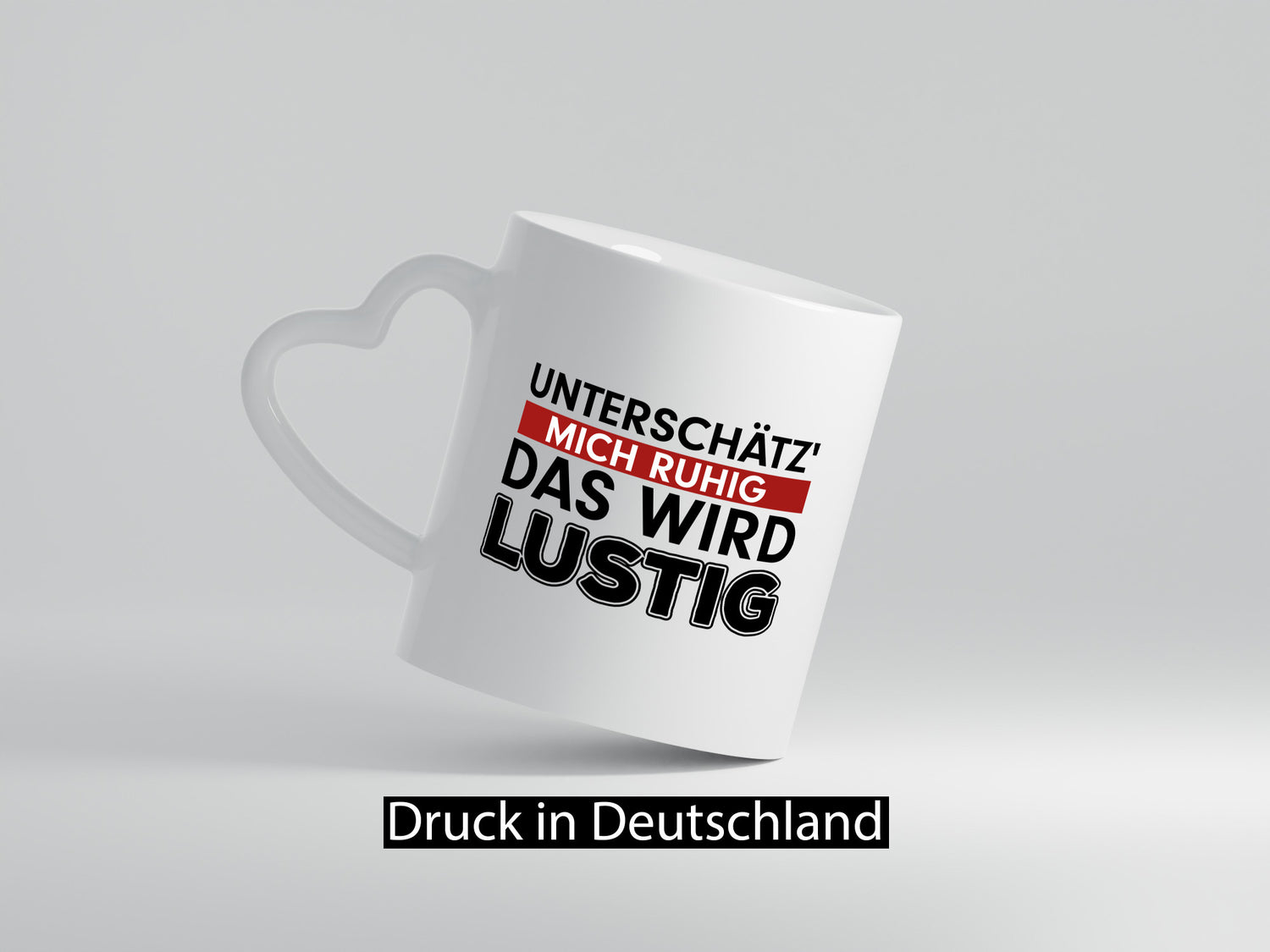 Unterschätz mich ruhig | Statement Tasse Teenager Humor Geschenkidee