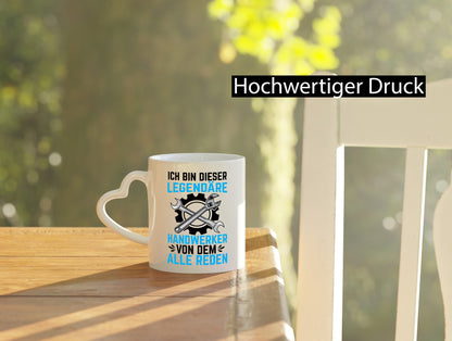 Legendäre Handwerker von dem alle Reden | v2 Geschenkidee Humor Tasse