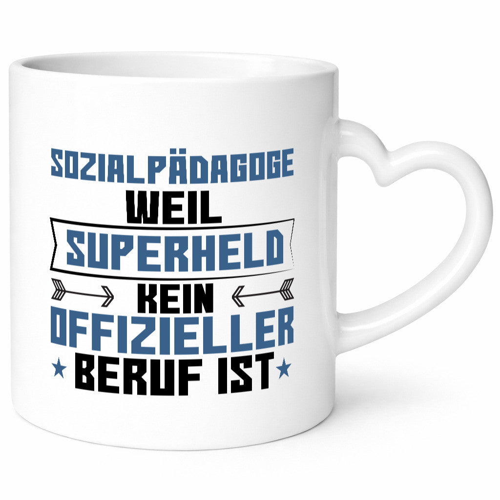 Superheld Sozialpädagoge | Pädagoge lustig Humor Geschenkidee Geschenk Tasse