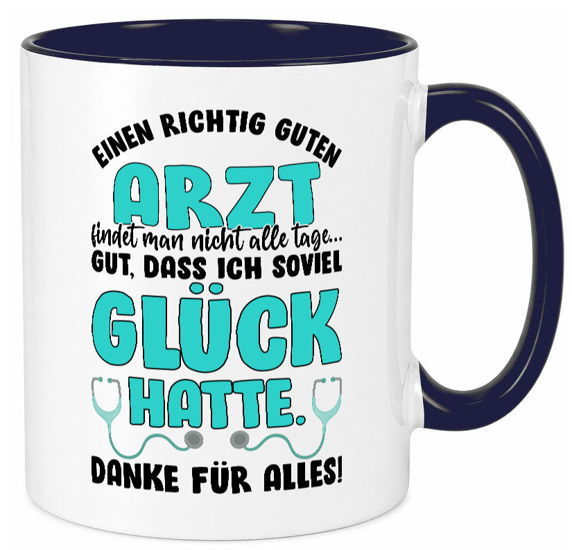 Richtig guter Arzt | Dankeschön Tasse Ärzte Spruch vl9 Humor Geschenkidee