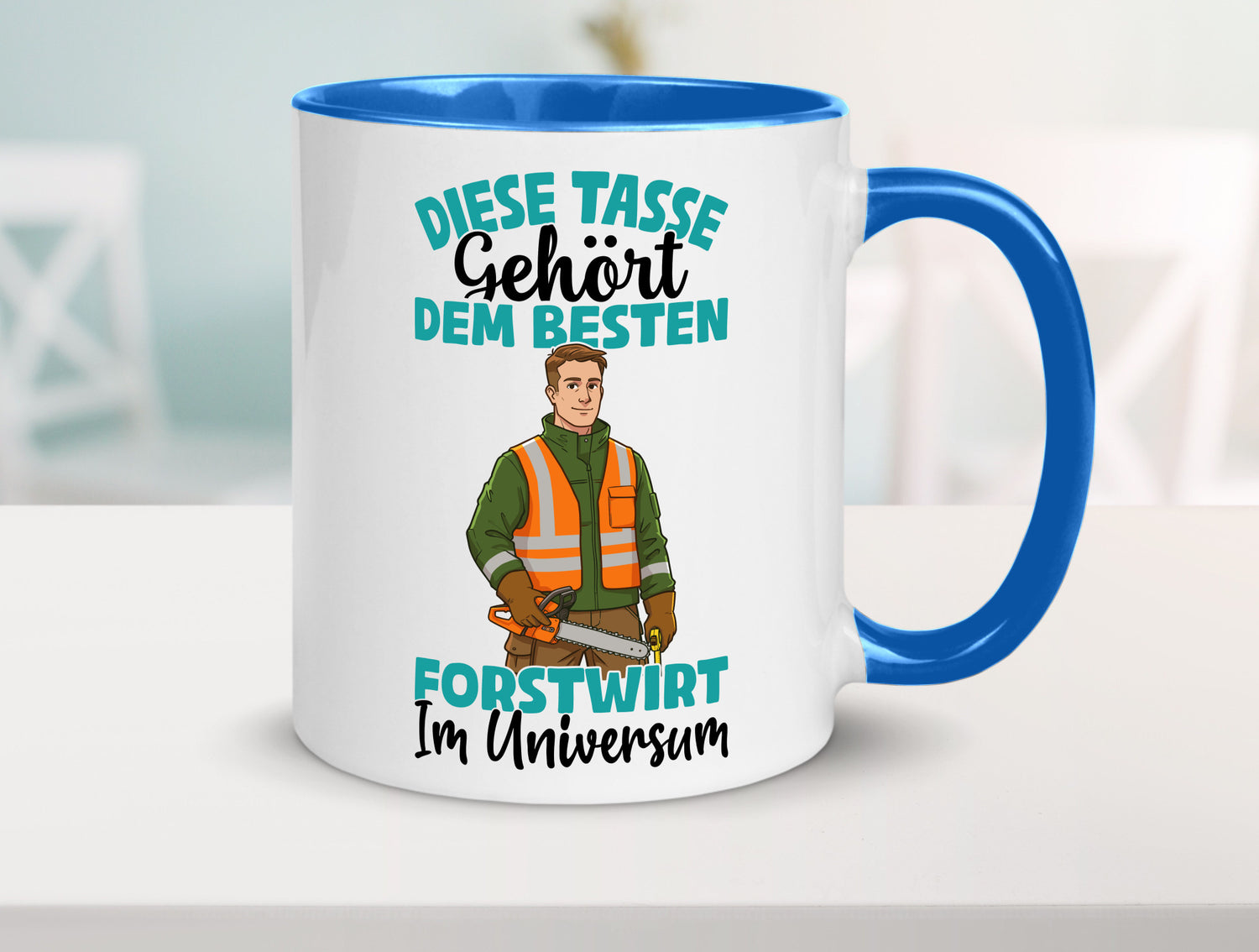Im Universum: Forstwirt | Waldarbeiter lustig Arbeit Kollegen Büro Geschenk