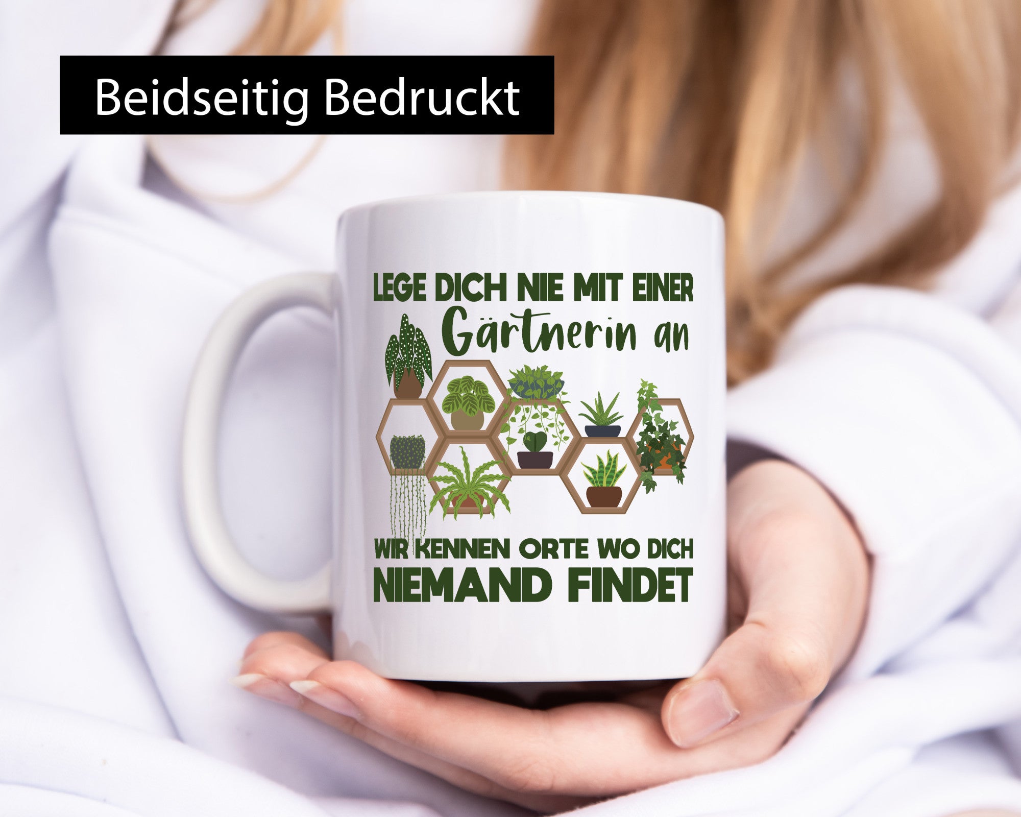 Nicht mit Gärtnerin anlegen | Garten Gartenarbeit lustig Arbeit Kollegen Büro