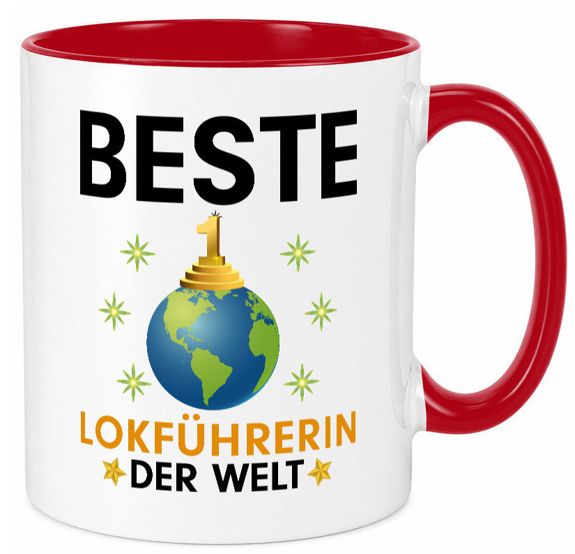Welt Beste Lokführerin | Zug Beruf lustiger Spruch Geschenk Arbeit Kollegen