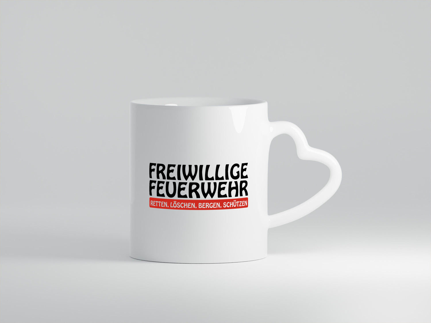 Freiwillige Feuerwehr | Retten Löschen Bergen Schützen Geschenkidee Humor Tasse