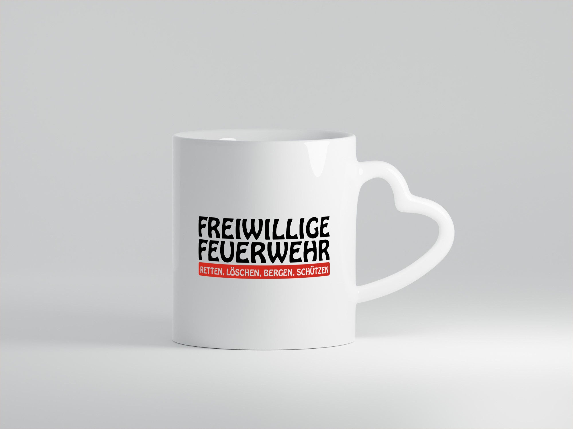 Freiwillige Feuerwehr | Retten Löschen Bergen Schützen Geschenkidee Humor Tasse