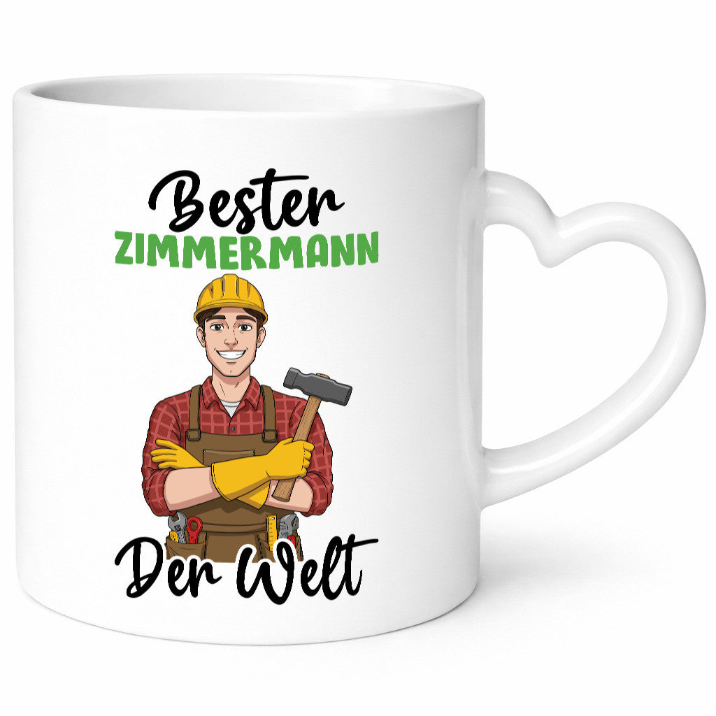 Bester Zimmermann | Handwerker Holzbau v2 Geschenk Humor Geschenkidee lustiger