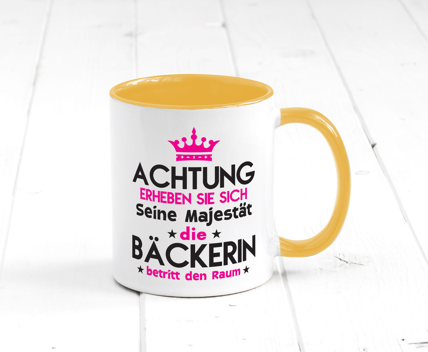 Seine Majestät Bäckerin | Bäckerei Frauen Backen Humor Geschenkidee Tasse