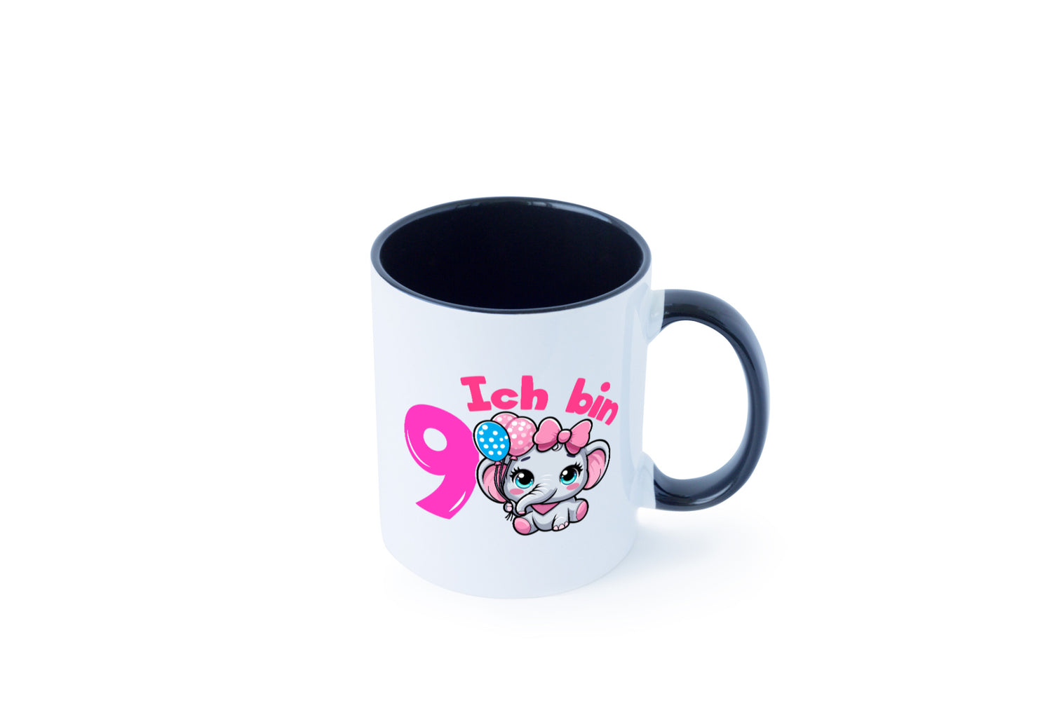 9. Geburtstag | 9 Jahre Elefant Mädchen Geschenk Geschenkidee lustiger Spruch