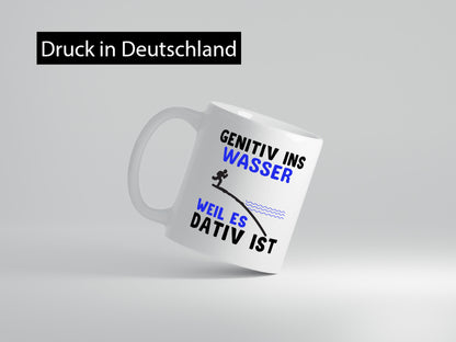 Grammatik Humor | Germanistik Tasse Lehrer Geschenk Geschenkidee lustiger Spruch