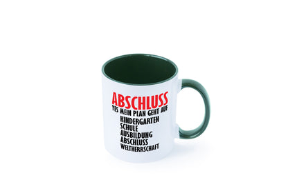 Abschluss Bachelor Geschenkidee Humor Tasse
