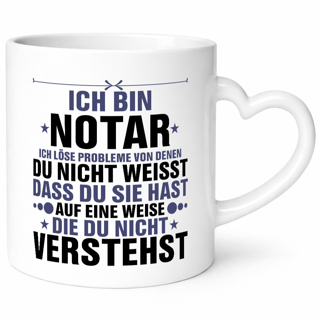Löse Probleme: Notar | Jurist v2 lustiger Spruch Geschenk Humor Geschenkidee