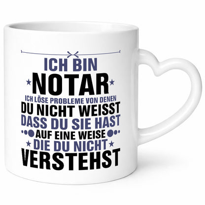 Löse Probleme: Notar | Jurist v2 lustiger Spruch Geschenk Humor Geschenkidee