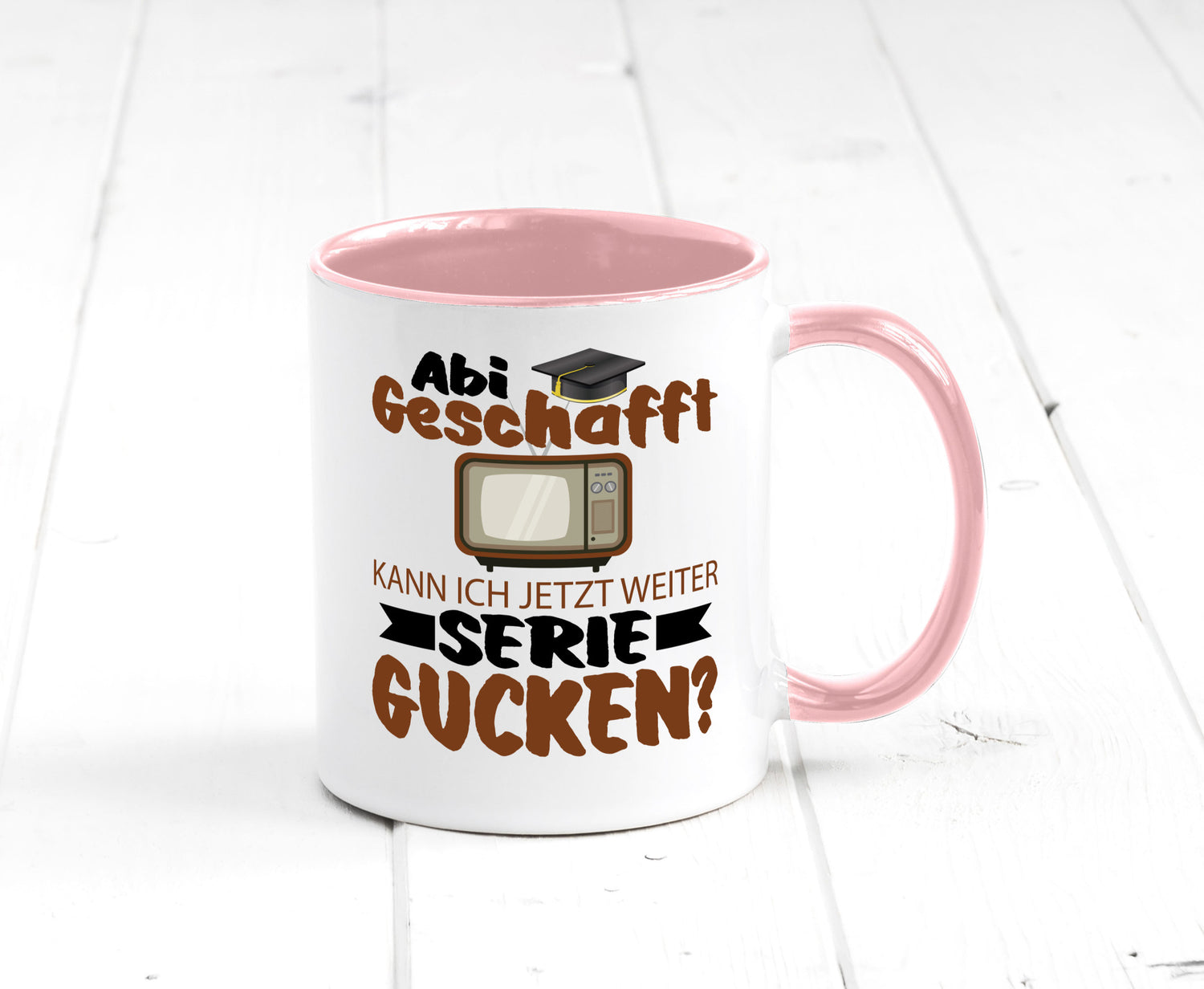 Abi Geschaft | Serie Gucken Bachlor Abitur Geschenk Humor Geschenkidee lustiger