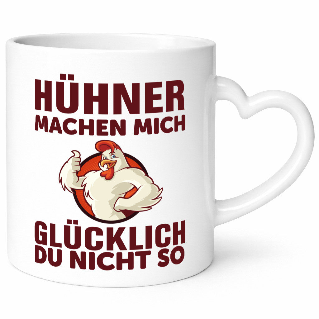 Hühner Tasse | Spruch witziges Huhn Bauer Humor Geschenkidee