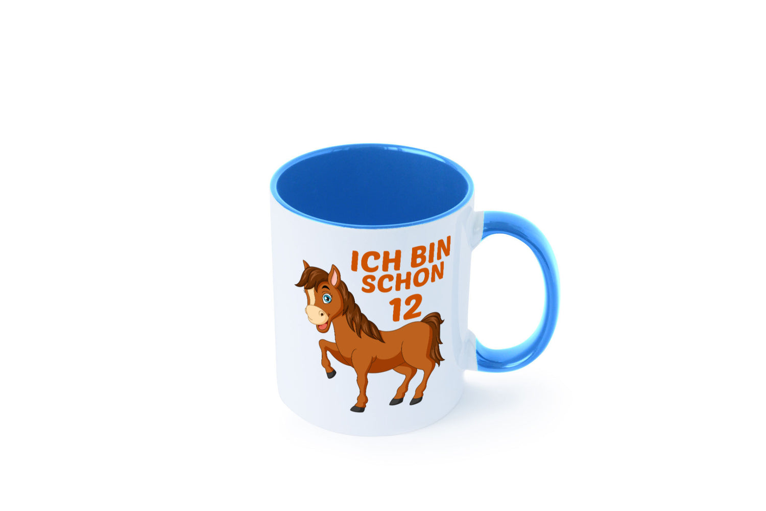 12. Geburtstag | Ich bin schon 12 Pferde Pony Geschenkidee Humor Tasse