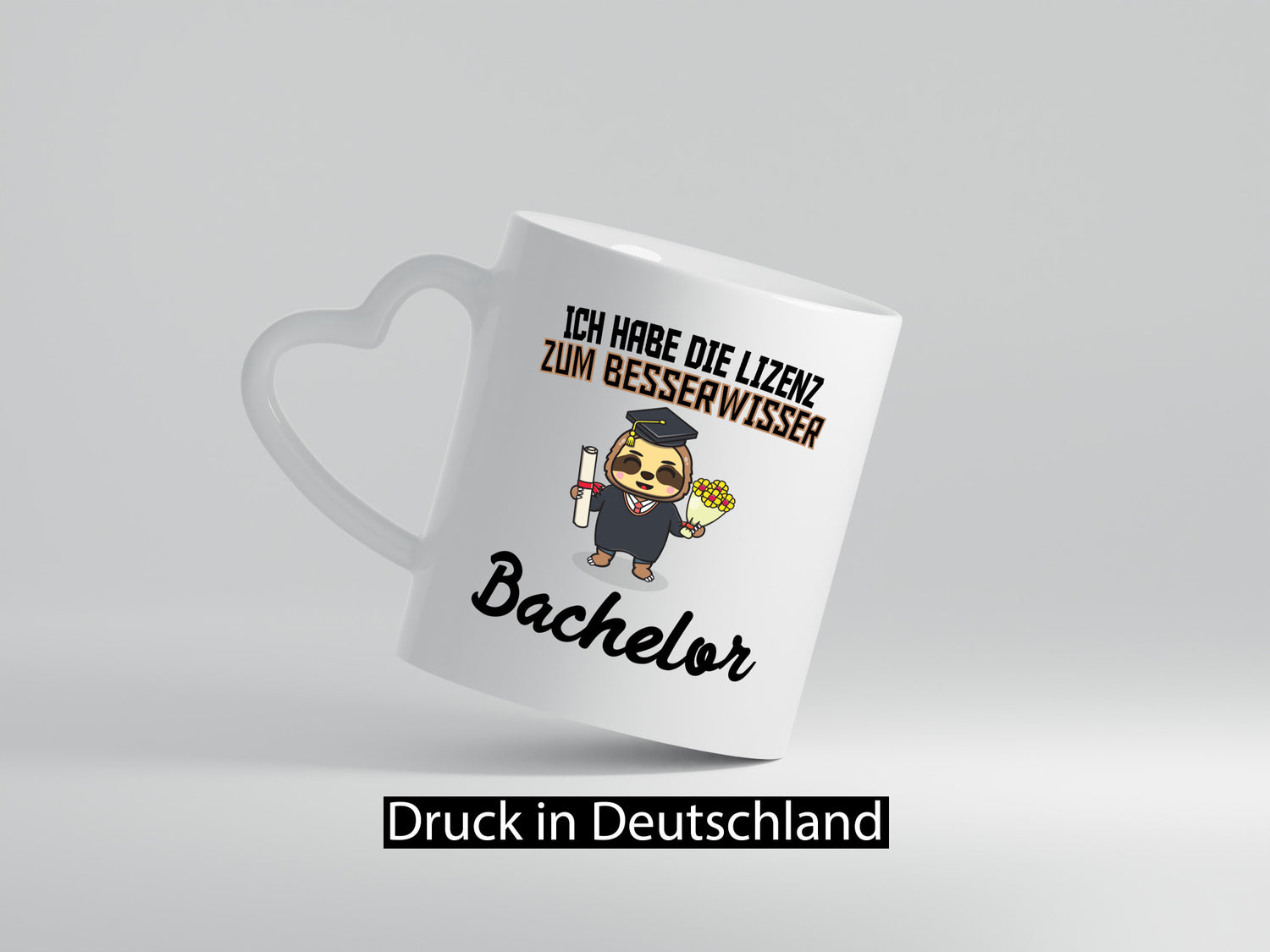 Ich hab die Lizenz zum besserwisser | Bachelor Geschenk Humor Geschenkidee