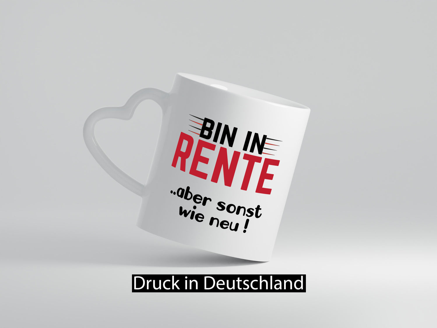 Bin in Rente aber sonst wie neu | Ruhestand Rentner Geschenk Jubiläum lustiger