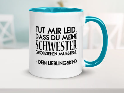 Lieblingskind | Eltern Schwester Kinder lustig Geschenk Humor Geschenkidee